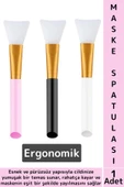 Ergonomik Cilt Maskesi Temizleme Sürme Esnek Pürüzsüz Kullanım Cilt Bakımı Maske Sürme Spatulası - 1