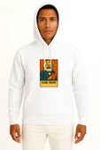 Kapüşonlu Karl Marx Sosyalizm Göğüs Tasarımlı Unisex Sweatshirt thumbnail 5