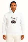 Kapüşonlu The Witcher 3 Wild Hunt Geralt Of Rivia Göğüs Tasarımlı Unisex Sweatshirt thumbnail 1