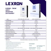 Lexron 6.2KW 48V Akıllı İnverter - 2