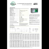 Agromot 12V 100Ah Jel Akü - 2