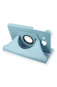Litae Trend BFS Samsung Galaxy T280 Tab A 7 Kılıf 360 Tablet Deri Kılıf - Turkuaz thumbnail 1