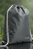 Rakerplus Antrasit 32x45 cm Su Geçirmez Büzgülü Krampon ve Spor Çantası thumbnail 6