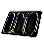 Apple iPad Pro 11 inç 2.Nesil 2020 Uyumlu Kılıf Üçgen Katlanabilir Kalem Şarj Bölmeli Kılıf  Gri thumbnail 4