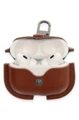 Litae Trend BFS Airpods Pro 2 (2.nesil) Çanta Deri Kılıf - Taba - 3