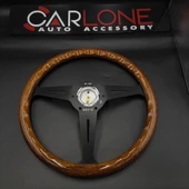 Nardi Ahşap Direksiyon 35cm-Siyah Mat Gövde-Ojinal 1. Sınıf Premium Direksiyon thumbnail 5