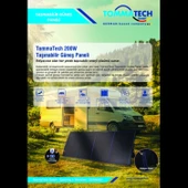 TommaTech 200W Katlanabilir Güneş Paneli - 2