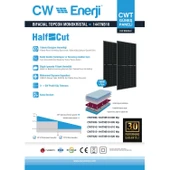 Tommatech 600W 144HC Bifacial Topcon Güneş Paneli - 3