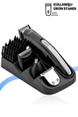 GOLDMASTER Filinta 9 In 1 Standlı Kablosuz Kablolu Hızlı Şarj Erkek Bakım Seti (ADAPTÖRLÜ) thumbnail 2