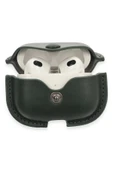 Litae Trend BFS Airpods 3 (3.nesil) Çanta Deri Kılıf - Haki Yeşil - 3