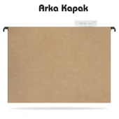 Tunakart ASD2003 Plastik Çubuklu Askılı Telli Dosya 25' li Paket - 4