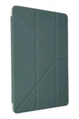 Litae Trend BFS Xiaomi Redmi Pad SE Kılıf Kalemlikli Mars Tablet Kılıfı - Koyu Yeşil thumbnail 2