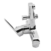 Banyo Bataryası Duvar Tipli Lavabo Mutfak Duş Musluğu Lüks Batarya Sıcak Soğuk Çift Su Girişli thumbnail 5