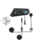 Blackbird BT-22 Motosiklet Kask Bluetooth Kulaklık & Intercom Seti | Kablosuz Müzik Su Geçirmez - 2