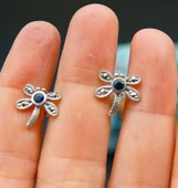 925 Ayar Gümüş Çocuk Küpesi skü00030 thumbnail 2