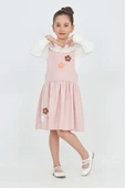 Kız Çocuk 2'li Elbise (Elbise+Badi Bluz) 12342 thumbnail 8