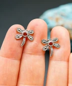 925 Ayar Gümüş Çocuk Küpesi skü00031 thumbnail 2