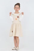 Kız Çocuk 2'li Elbise (Elbise+Badi Bluz) 12342 thumbnail 4