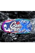 Helmet Graffiti Motor Kask Kulaklık Rgb Modlu Su Geçirmez 6.0 Bluetooth Intercom Yenı Model thumbnail 3