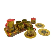 14 Parça Oyuncak Metal Çay Seti - 2