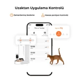 Petkit Yumshare Solo Kameralı Akıllı Mama Kabı Beyaz thumbnail 3