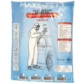 Maxsafety Macrobond Tek Kullanımlık Koruyucu İş Güvenliği Tulum XL Beden thumbnail 2