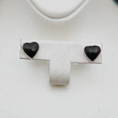 925 Ayar Gümüş Oltu Taşı Kadın Küpe skü00034 thumbnail 4