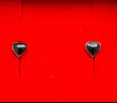 925 Ayar Gümüş Oltu Taşı Kadın Küpe skü00034 thumbnail 3