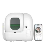 Petkit Purobot Max Pro Akıllı Kedi Tuvaleti Beyaz - 1