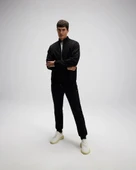 Ellesse Erkek Fermuarlı Sweat EM545-BK thumbnail 4