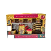 14 Parça Oyuncak Metal Çay Seti - 3