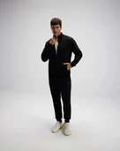 Ellesse Erkek Fermuarlı Sweat EM545-BK thumbnail 6