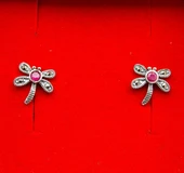 925 Ayar Gümüş Çocuk Küpesi skü00032 thumbnail 2