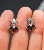 925 Ayar Gümüş Çocuk Küpesi skü00033 thumbnail 2