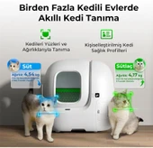 Petkit Purobot Max Pro Akıllı Kedi Tuvaleti Beyaz - 4