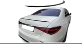 Mercedes W223 Uyumlu Piano Black Spoiler 2021+ thumbnail 5
