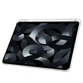 Apple iPad Air 10.9'' 2022/2020 Uyumlu Üçgen Katlanabilir Kalem Şarj Bölmeli Standlı Kılıf  Gri thumbnail 4