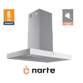 NARTE -HI30190W 90 CM BEYAZ ADA TİPİ DAVLUMBAZ -6 YIL GARANTİLİ -YÜKSEK PERFORMANS - 3