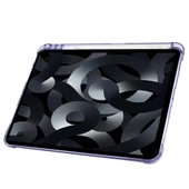 Apple iPad Air 10.9'' 2022/2020 Uyumlu Üçgen Katlanabilir Kalem Şarj Bölmeli Standlı Kılıf  Lavanta thumbnail 4