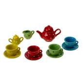 12 Parça Oyuncak Metal Çay Seti - 2