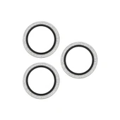 Panzerglass Apple 17 Pro Hoops Glitter Simli Silver Gümüş Kamera Lens Koruyucu (Hizalama Aparatlı) thumbnail 3