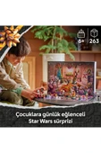 LEGO ® Star Wars™ 2025 Yılbaşı Takvimi 75418 - 6+ Çocuklar için Yaratıcı Oyuncak Yapım Seti (263P) thumbnail 5
