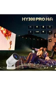 HY300ProMax Bataryalı Android Akıllı Projektör - 4K Destekli, WiFi6, Taşınabilir Ev Sineması - 6