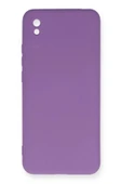 Litae Trend BFS Xiaomi Redmi 9A Kılıf Nano içi Kadife Silikon - Mor - 1