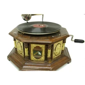 Gramofon Plakçalar 533 Sekizgen Bronz Kakma Kurmalı ASIG523DB thumbnail 4