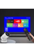 HY300ProMax Bataryalı Android Akıllı Projektör - 4K Destekli, WiFi6, Taşınabilir Ev Sineması - 2
