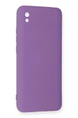 Litae Trend BFS Xiaomi Redmi 9A Kılıf Nano içi Kadife Silikon - Mor - 3