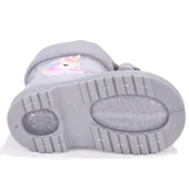 İgor W10339 Bimbi Unicornio Gümüş Ortopedik Kız Çocuk Yağmur Çizme thumbnail 4