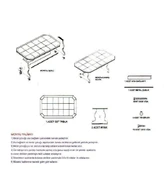 Fayanslı Tekerlekli Sehpa 5 Taşlı thumbnail 2