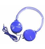 Concord C-942 Mikrofonlu Kulak Üstü Kulaklık - Mavi - 1